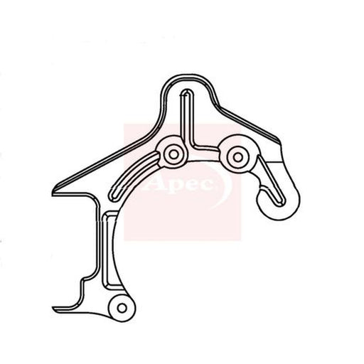 Apec Brake Disc Splash Guard Front Right fits Seat Arosa 1997-2004 1.0 1.4 1.7