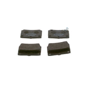 Bosch Front & Rear Pads fits Mitsubishi Shogun Sport III 2015 on 2.4