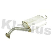 Klarius Box With Tail Pipe Rear fits Toyota Corolla Verso 2001-2004 1.8