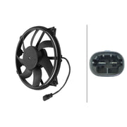 Hella Engine Cooling Fan fits Citroën C4 2004-2011 1.4 1.6 2.0