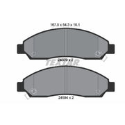 Textar Front Brake Pad Set 2437001