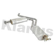 Klarius Box With Tail Pipe Rear fits Citroën Relay I 1994-2002 1.9 2.5