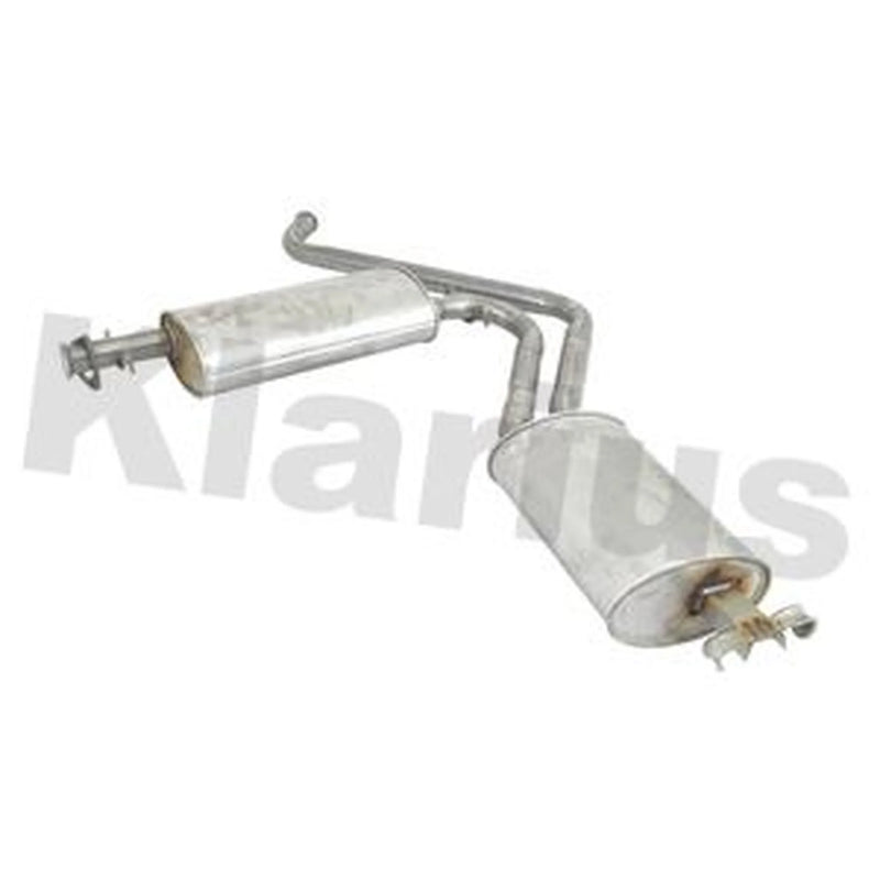 Klarius Box With Tail Pipe Rear fits Citroën Relay I 1994-2002 1.9 2.5