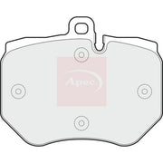 Apec Front & Rear Pads fits Audi A6 C6 2008-2010