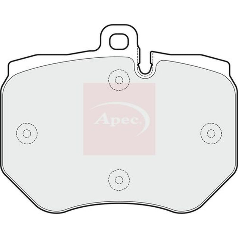 Apec Front & Rear Pads fits Audi A6 C6 2008-2010