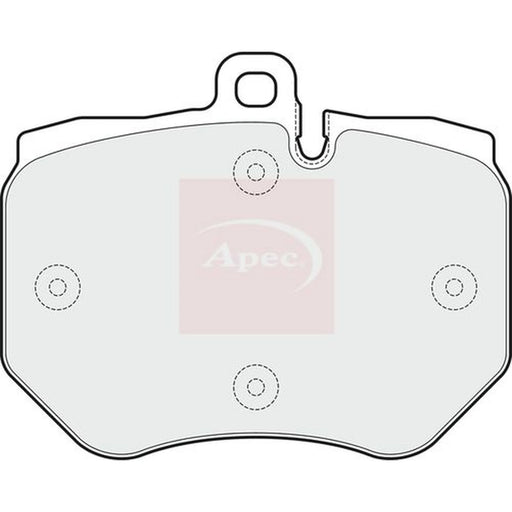 Apec Front Brake Pad Set PAD1720