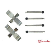 Brembo Brake Pad Accessory Fitting Kit Rear fits Mercedes-Benz 190 1982-1993
