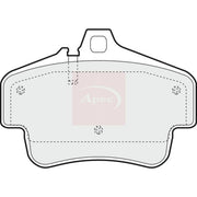 Apec Front Brake Pad Set fits Porsche 911 1999-2002 3.6