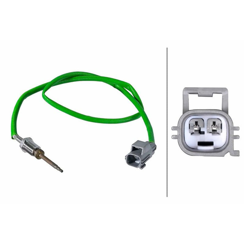 Hella Exhaust Gas Temperature Sensor before catalytic convert fits Ford C-Max II