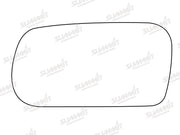 Summit Stick-On Standard Mirror Glass fits Honda Prelude LHS Summit - Bars 4 Cars
