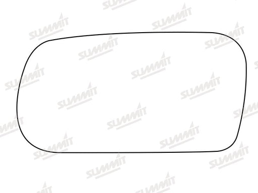 Summit Stick-On Standard Mirror Glass fits Honda Prelude LHS Summit - Bars 4 Cars