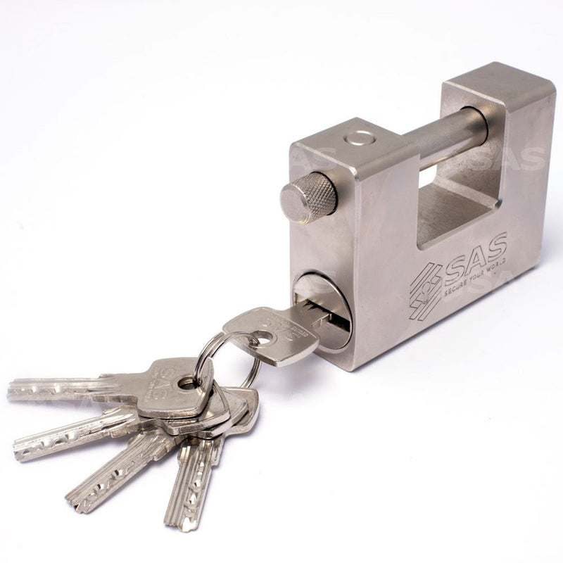 SAS Security Products SAS C-Type Padlock for Chains or Cables Lock Keyed Alike - Main Product Image | NN4 Online