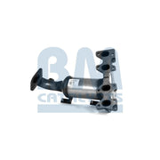 BM Catalysts Homologated Petrol Cat fits Fiat Fiorino Box Body/Mpv 2008 on 1.4