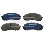 Borg & Beck Front Brake Discs & Pads fits Subaru Impreza 2000-2012 1.5 1.6