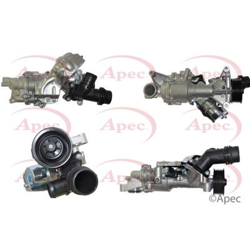 Apec Engine Cooling Water Pump fits Mercedes-Benz C-Class 2008-2020