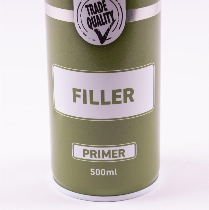 3x Autotek Yellow Filler Primer 500ML High Covering Spray Paint Professional Autotek - Dynamic Drive