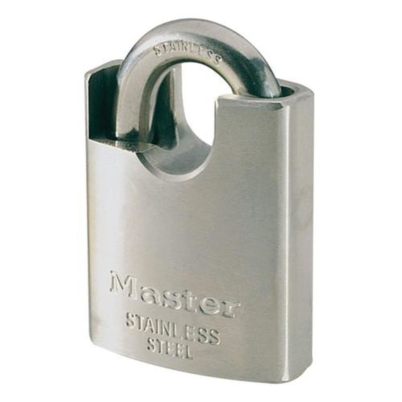 Masterlock Padlock SS 50mm Shrouded SS Shackle Masterlock - Dynamic Drive
