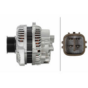 Hella Car Alternator 12V fits Honda Civic IX 2011-2016 1.6 1.8