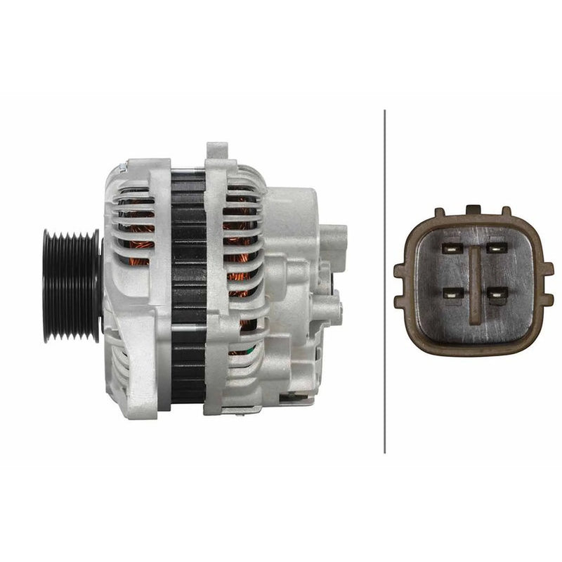 Hella Car Alternator 12V fits Honda Civic IX 2011-2016 1.6 1.8