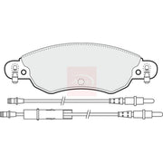 Apec Front Brake Pad Set fits Citroën C5 I 2001-2004 1.8