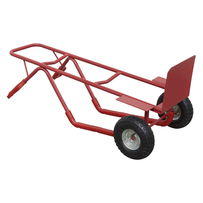 Sealey Sack Truck with Pneumatic Tyres 300kg Capacity CST999 Sealey - Dynamic Drive