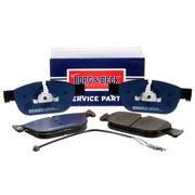 Borg & Beck Front Brake Vented Discs & Pads fits DS (Capsa) DS 5 2013-2017 1.6