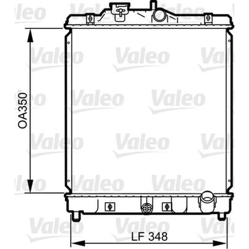 Valeo Engine Radiator 734117