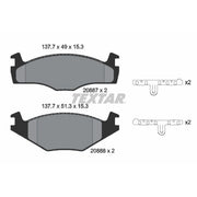 Textar Front Brake Pad Set 2088707