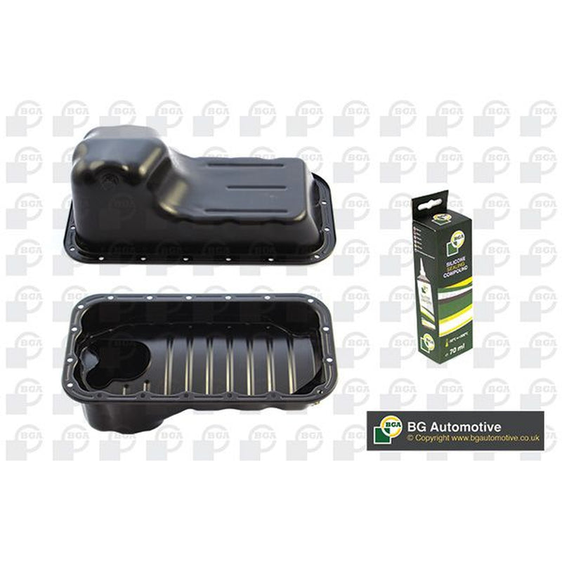 BGA Engine Oil Sump Pan fits Chevrolet Aveo / Kalos 2003-2013 1.2 1.4