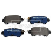 Borg & Beck Front & Rear Brake Discs & Pads fits Mazda CX-5 2011-2017 2.0 2.2