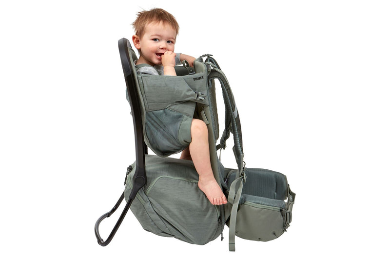 Thule Sapling baby rucksack agave green Baby backpack Thule - Bars 4 Cars