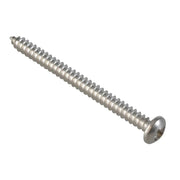 ForgeFix Self-Tapping Screw Pozi Compatible Pan Head SS 2in x 8 ForgePack 12