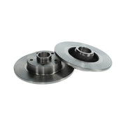 Bosch 2 x Solid Brake Discs fits Renault Grand Scénic III 2009-2016