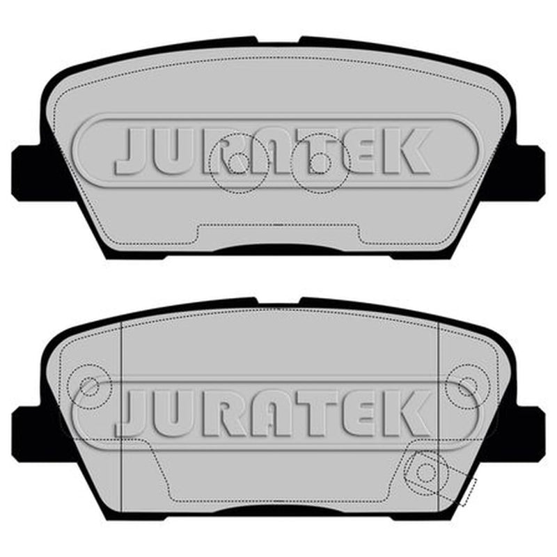 Juratek Rear Brake Pad Set fits Hyundai Santa Fé II 2009-2012 2.0 2.2 2.4