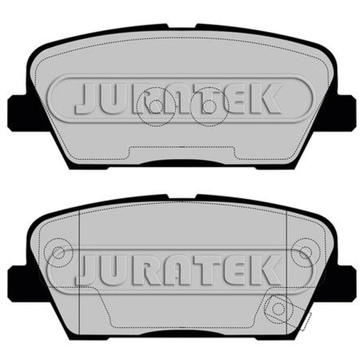 Juratek Rear Brake Pad Set fits Hyundai Santa Fé II 2009-2012 2.0 2.2 2.4