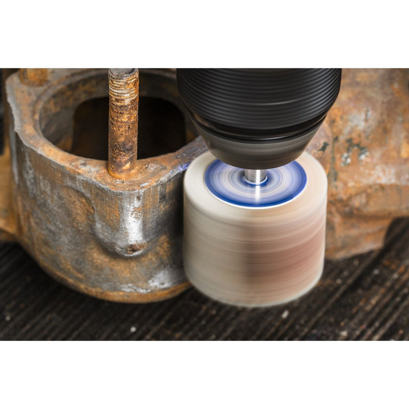 Sealey 40 x 30mm Abrasive Flap Wheel on 6mm Shaft 60Grit - Pack of 5 FW4030605 Sealey - Dynamic Drive