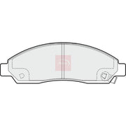 Apec Front Brake Pad Set fits Isuzu D-Max I Platform/Chassis 2007-2012 3.0