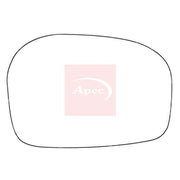 Apec Exterior Wing Mirror Glass Left fits Honda Insight 2009-2013 1.3