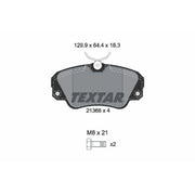 Textar Front Brake Pad Set 2136801