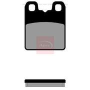 Apec Rear Brake Pad Set fits Alfa Romeo Giulia 2015 on 2.9
