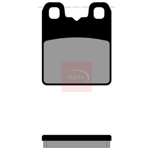 Apec Rear Brake Pad Set fits Alfa Romeo Giulia 2015 on 2.9