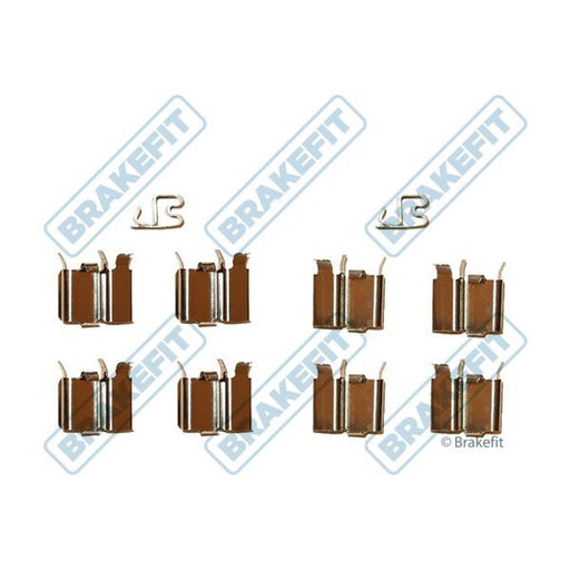 Apec Brake Pad Accessory Fitting Kit Front fits Mazda MX-5 1990-2016 1.6 1.8 2.0