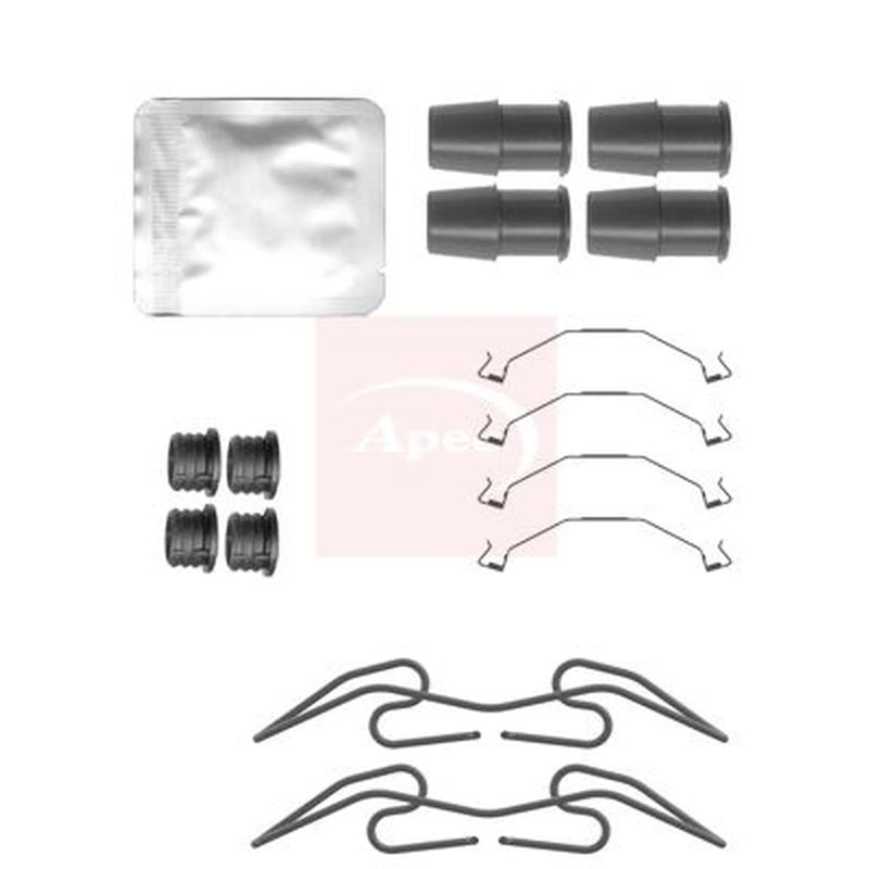 Apec Brake Pad Accessory Fitting Kit Rear KIT1526