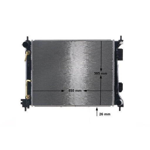 Mahle Engine Radiator fits Hyundai Accent IV 2011-2017 1.6