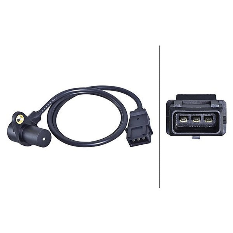 Hella Crankshaft Position Sensor fits Fiat Tempra 1992-1996 1.6