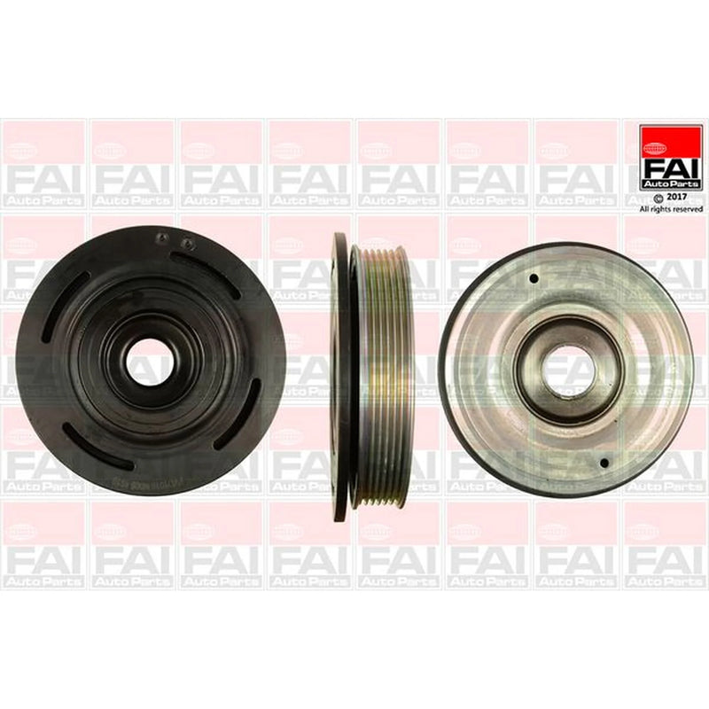 FAI Crank Shaft Belt Pulley fits Nissan Primastar 2003 on 2.5
