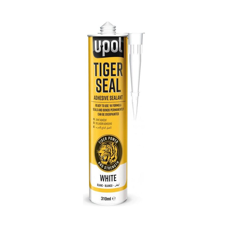 6x Upol Tiger Seal White 310ml Polyurethane Adhesive Sealant TIG/BW New U-POL UPOL - Dynamic Drive
