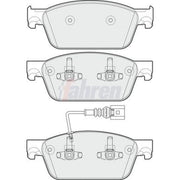Fahren Front Brake Pad Set FBP3707