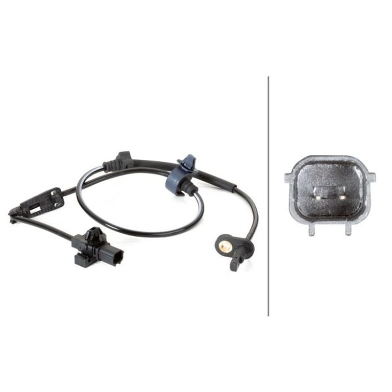 Hella ABS Wheel Speed Sensor Front fits Honda Cr-V III 2006-2012 2.0 2.2 2.4