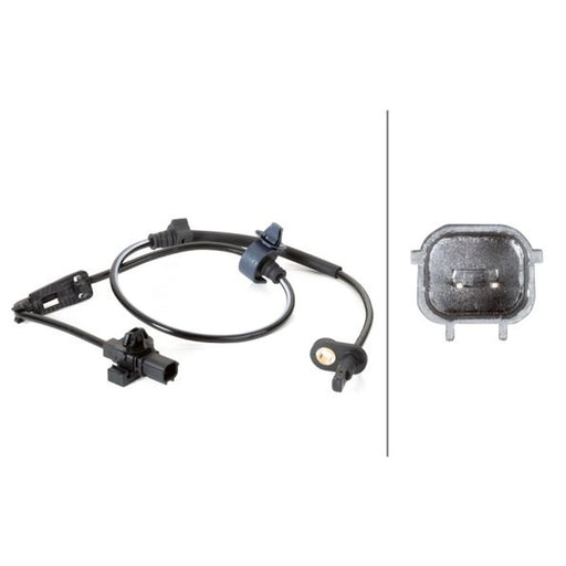 Hella ABS Wheel Speed Sensor Front fits Honda Cr-V III 2006-2012 2.0 2.2 2.4